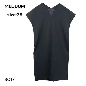 MEDDUM 메듀움 원피스 무릎 기장 38 스트라이프