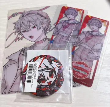 니지산지 ChroNoiR 뉴 레트로 스타일 특전 클리어 카드 쿠즈하 외