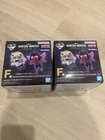 HUNTER x HUNTER CHIMERA ANT 피규어 2개 세트 F상