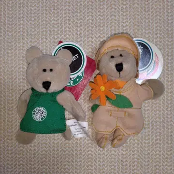 스타벅스 베어리스타 마그넷 2종 세트 Starbucks