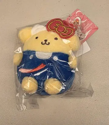 [ 새상품 미사용 ] 헬로키티 50주년 신칸센 마스코트 ( 폼폼푸딩 )