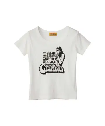 HYSTERIC GLAMOUR SMOKING GIRL 꼬마 셔츠