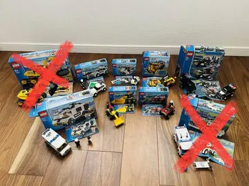 [박스 설명서 포함] 레고 시티 7개 세트 / 도시 시리즈 / 조립 완료