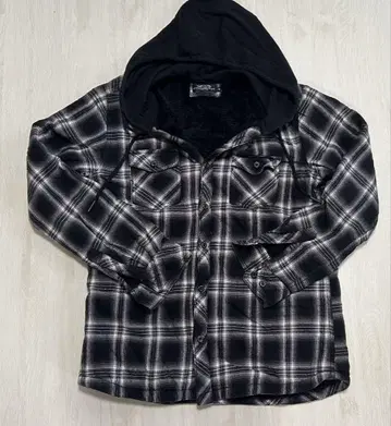 THRUXTON 후드 부착 보아 안감 셔츠