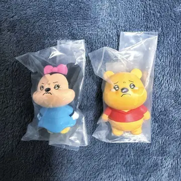 디즈니 캐릭터 울지 않는 몽 그 첫 번째 가챠 푸우 미니 마우스
