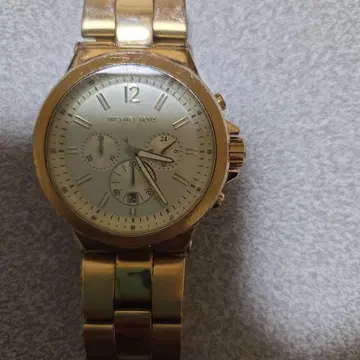 MICHAEL KORS 마이클 코스 크로노그래프 시계 골드