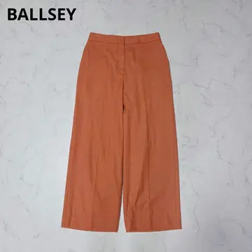 새상품급 볼지 BALLSEY 와이드 팬츠 오렌지 36 S