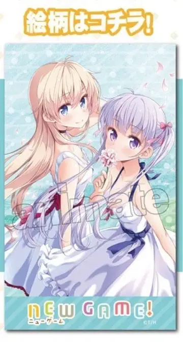 NEW GAME! 9권 애니메이트 한정 세트 특전 빅 극세사 타월