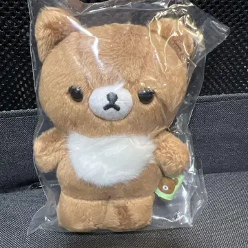 세울 수 있는 갈색 곰 미니 봉제 인형