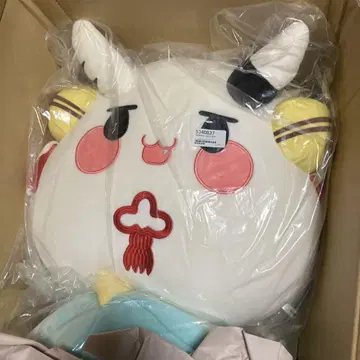백귀 아야메 100만 명 기념 굿즈 뽀요여 봉제 인형 쿠션