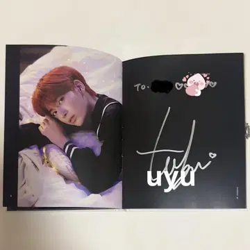 TXT 태현 친필 사인 ETERNITY
