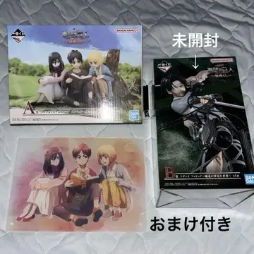 제일복권 진격의 거인 땅울림 A상 EMA B상 리바이 아크릴 보드