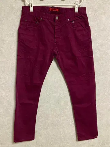 휴고보스 컬러 팬츠 컬러 청바지 남성용 32