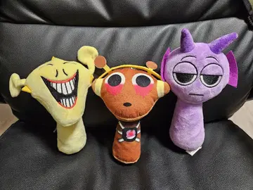 스플랜키 봉제 인형 3개 세트