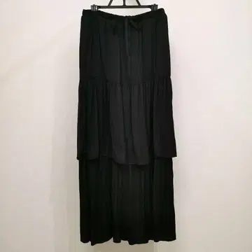 렙심 절개 캉캉 스커트 블랙 프리