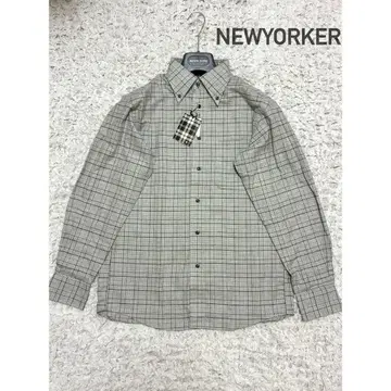 [ 미사용 ] NEWYORKER 긴팔 셔츠 체크 남성용 뉴요커