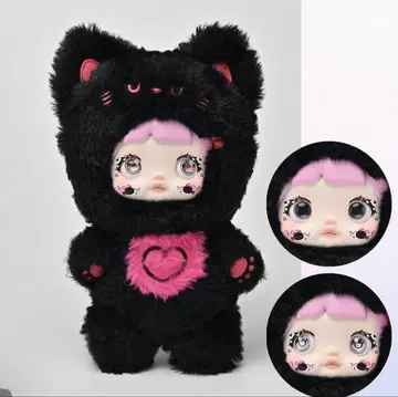 nommi QiQi 곰 봉제 인형 키링 블랙 2