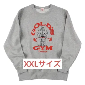 [ 완판템 미개봉 새상품 ] XXL 사이즈 골드짐 맨투맨 그레이