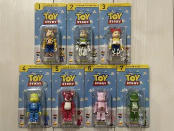 [ 미개봉 ] 베어브릭 Happy 복권 토이스토리 7개 세트