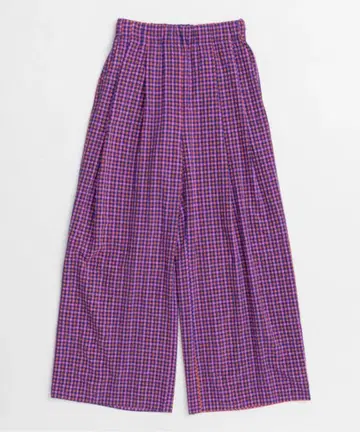 Multi Plaid Easy Pants