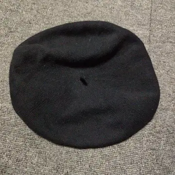 CA4LA 블랙 베레모 신축성 밴딩 포함