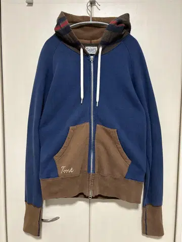 TMT 풀 집업 후드티 L 사이즈 속기모 담요