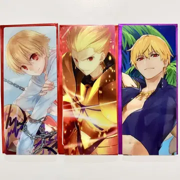 FGO 최종 재림전 편성 화면풍 카드 길가메쉬 아기길 캐스터길
