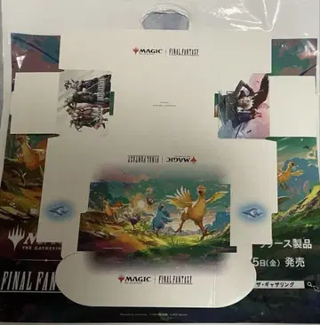 스퀘니 FF TGS 배포 팜플렛 스토리지 박스 쇼핑백