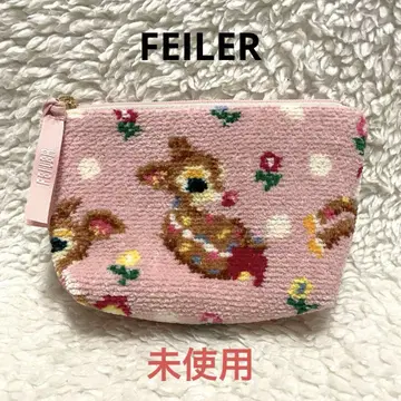 [ 미사용 ] 페이 페이 툰툰밤비노 파우치 핑크