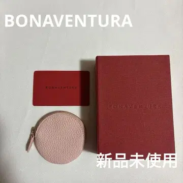 미사용 새상품/BONAVENTURA/코인 케이스/사쿠라 핑크