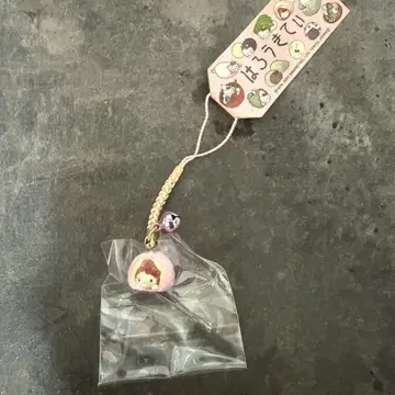화과자 키티 딸기 대복 지역 한정 키티 끈 스트랩