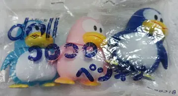파피푸 펭귄즈 소프트 비닐 인형 3체 세트