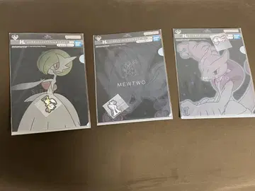 포켓몬 클리어 파일 3장 세트 포켓몬 1번 복권 H상