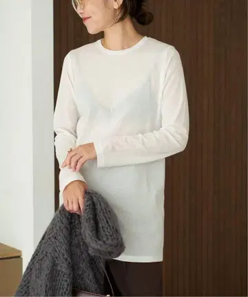 LIGHT SHEER LONG T셔츠 Plage 플라주 롱T