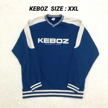 KEBOZ 케보즈 링거넥 맨투맨 트레이닝복 빅 사이즈 XXL