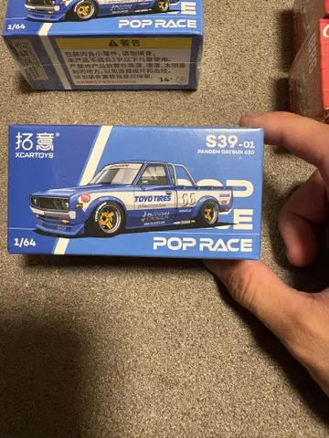 해외판 pop race 1/64 PANDEM DATSUN 620