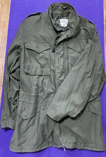 미군 실물 M65 필드 자켓 OD Small Long