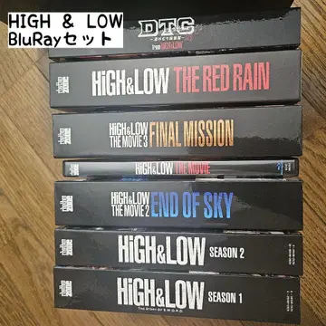 HIGH&LOW BluRay 세트