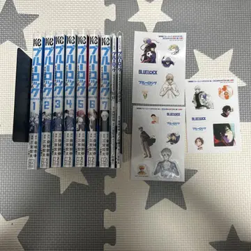 블루 록 에피소드 나기 1~7권 특전 하라주쿠 오모테산도 씰 7권 미개봉