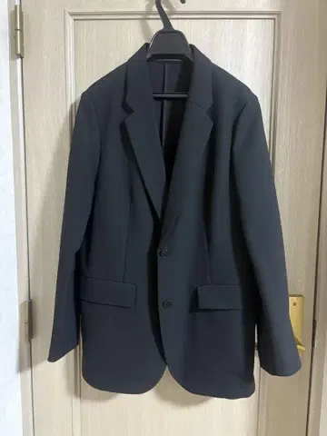 유니클로 감동 자켓 스트레치 수트 XL 블랙 211-465474