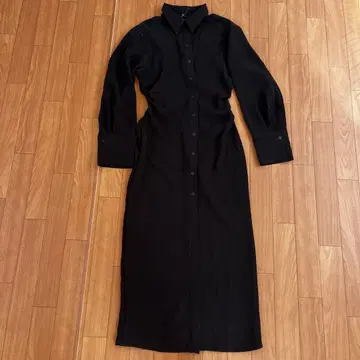 ZARA 블랙 셔츠 원피스 XS 사이즈