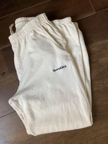 sporty and rich 스웨트 팬츠