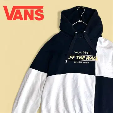 VANS 반스 풀오버 후드티 남성용 M 오버 사이즈 로고