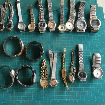 70개 손목시계 20개 카시오 SEIKO 등