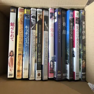서양 영화 DVD 세트 12개 정크 제품