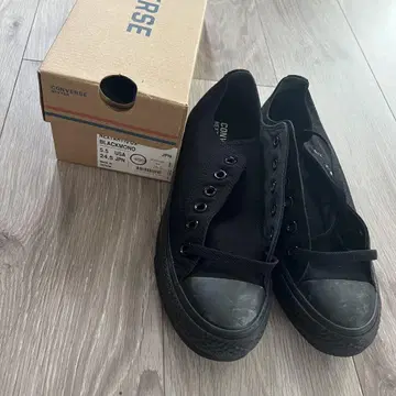 CONVERSE 컨버스 NEXTAR 24.5cm 블랙