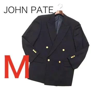 H2680 존 패튼 네이비 블레이저 골드 버튼 더블 블레이저