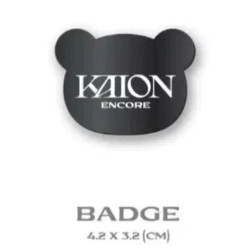 exo kai 카이 KAION 앙콘 배지 핀 배지