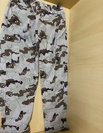 카모플라쥬 작업복 카모플라쥬 패턴 카고 팬츠