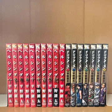 HELLSING 1~10권 Drifters 1~7권 세트